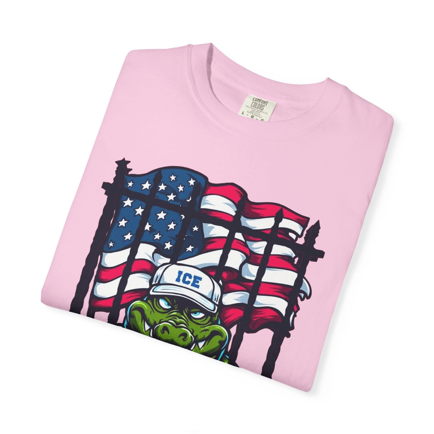 Alcatraz Tee, Unisex Casual Shirt, Fun Summer Top, Gift for Kids, Ice-Themed Apparel, Fun Unique Design
